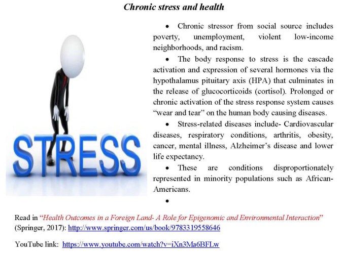 Chronic stress and health